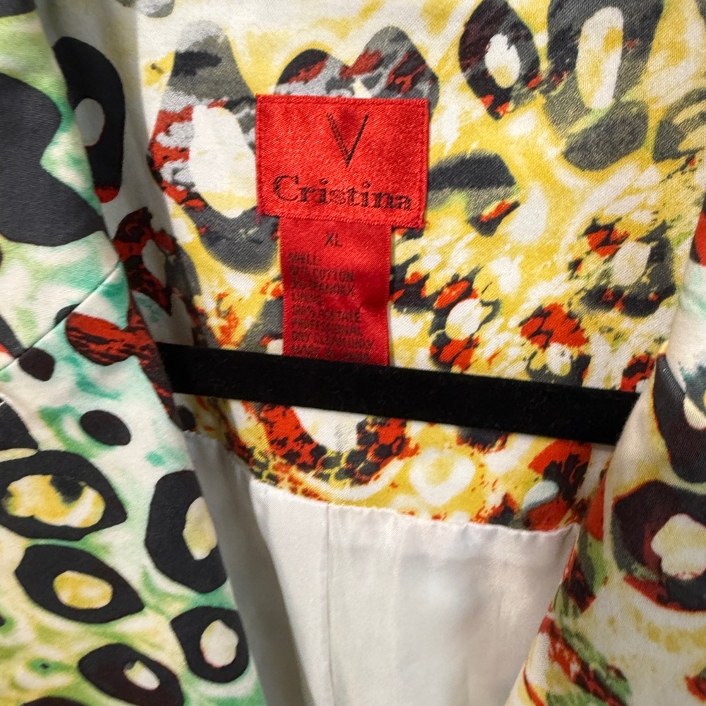 V Cristina Womens Blazer Multi Color - Picture 2 of 9